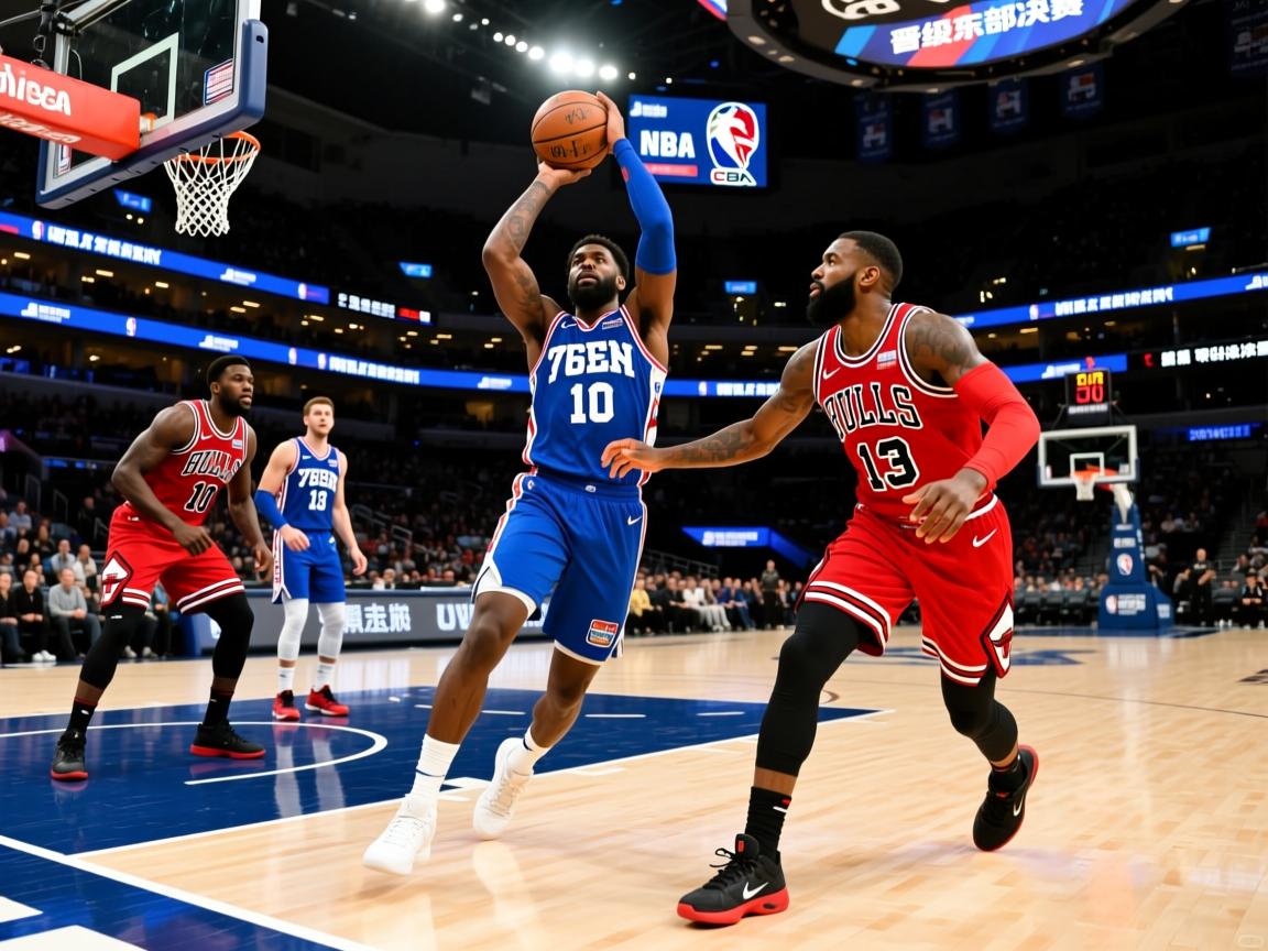 76人队以110-103战胜公牛队，晋级东部决赛