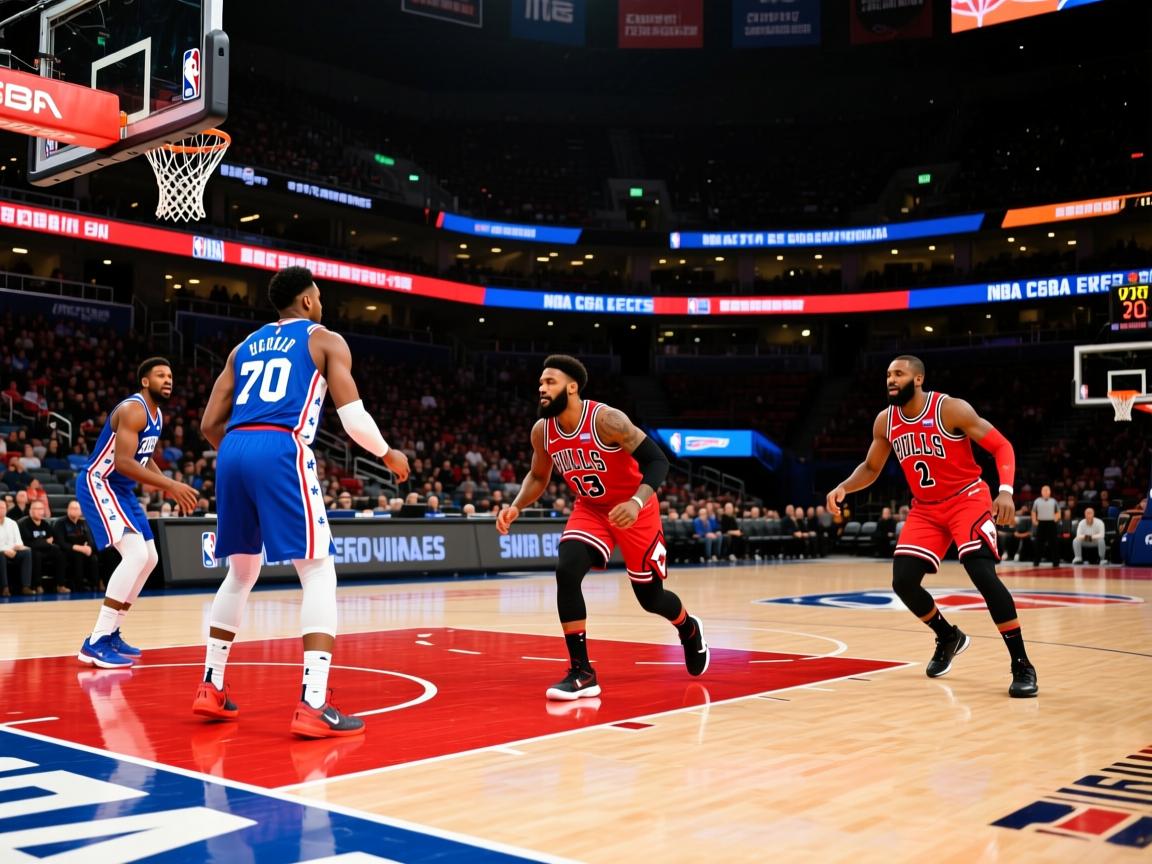 76人队以110-103战胜公牛队，晋级东部决赛  第3张