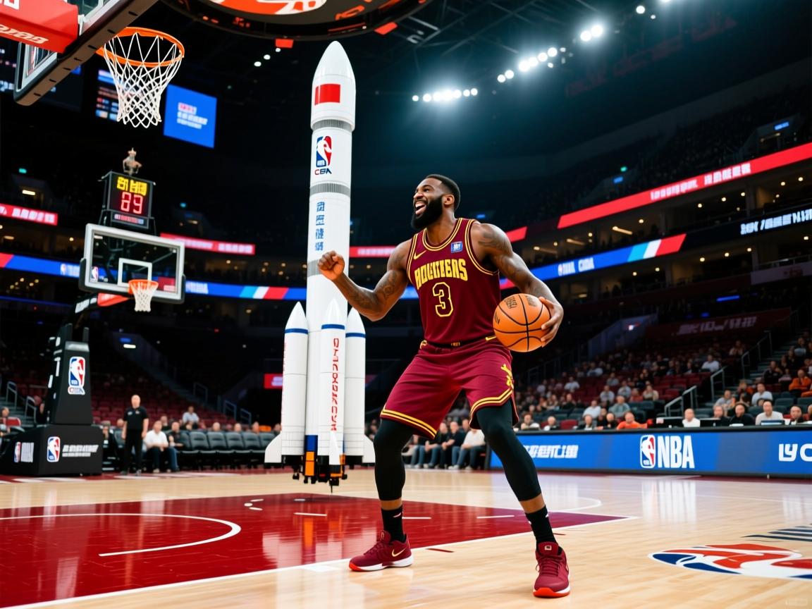 火箭大胜骑士,哈登状态火热 第2张