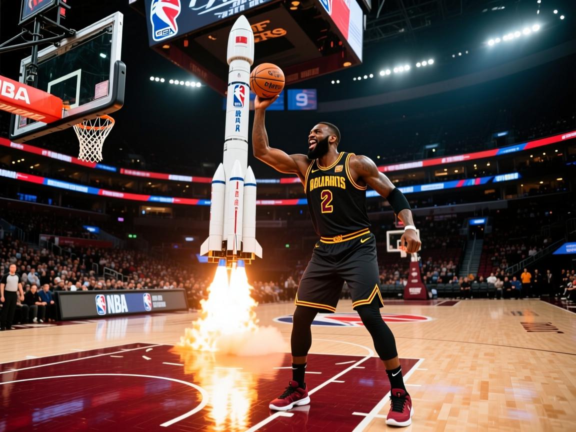 火箭大胜骑士,哈登状态火热 第3张